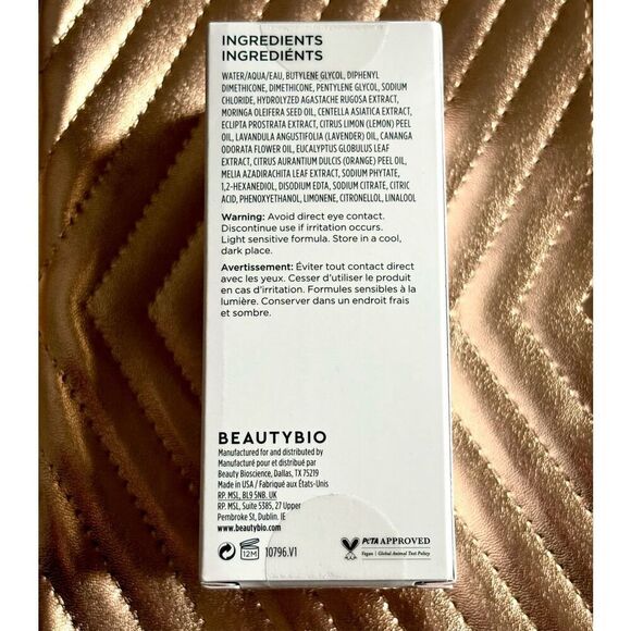 BeautyBio - NWT The Zen Bubble Bi-Phase Toner Serum. Full Size (1.7 oz) Sealed. - Picture 4 of 14